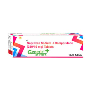 Naproxen Sodium 250mg + Domperidone 10 mg Tabs