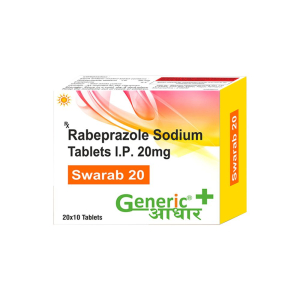 Rabeprazole 20 mg Tabs (Swarab-20)- GA