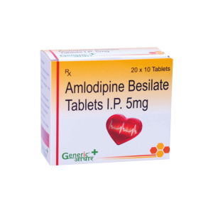 Amlodipine Besylate 5 mg Tabs (Swasamolo 5)- GA