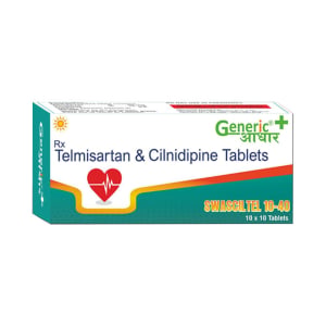 Telmisartan 40 mg + Cilnidipine 10 mg Tabs (SWASCILTEL)- GA