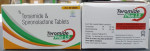 Spironolactone 25 Mg + Torsemide 10 Mg Tabs