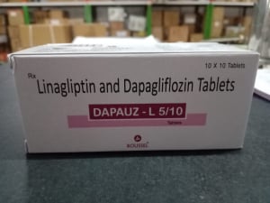 Linagliptin 5mg + Dapagliflozin 10mg Tablets