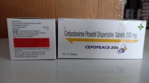 Cefpodoxime Proxetil Dispersible Tabs 200 mg