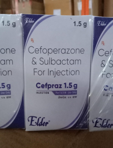 Cefoperazone Sodium IP 1000 mg + Sulbactum sodium IP 500 mg inj