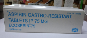 Aspirin Gastro Resistant Tablets 75mg