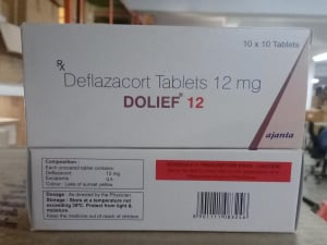 Deflazacort 12 mg Tabs