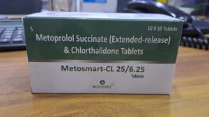 Metoprolol 25 mg(ER) + Chlorthalidone 6.25 Mg Tabs