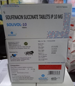 Solifenacin Succinate Tab IP 10 mg