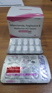 Glibenclamide 5 Mg + Pioglitazone 15 mg + Metformin 500 Mg