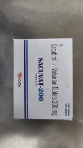 Sacubitril 97 mg + Valsartan 103 mg Tabs