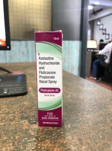 Azelastin Hydrochloride 140mcg + Fluticasone Propionate 50mcg Nasal Spray