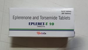 Eplerenone 25 Mg + Torsemide 10 mg Tabs