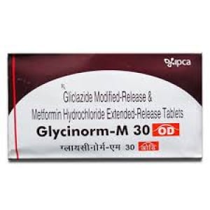 Gliclazide 30 mg MR + Metformin 500 mg ER