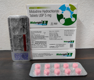 Midodrine Hydrochloride Tablets USP 5mg