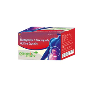 Esomeprazole 40 Mg + Levosulpiride 75 Mg Caps (SWASESO-L 40/75)- GA