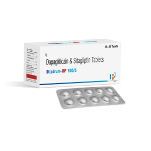 Sitagliptin Phosphate 100 mg + Dapagliflozin 5 mg Tabs