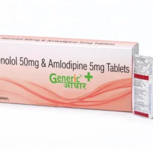 Amlodipine 5 mg + Atenolol 50 mg Tabs- GA