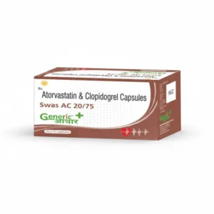 Atorvastatin 20 mg + Clopidogrel 75 mg Caps-(SWAS AC 20/75)- GA