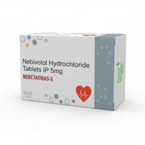 Nebivolol 5mg (NEBETASWAS 5MG ) Tabs -GA