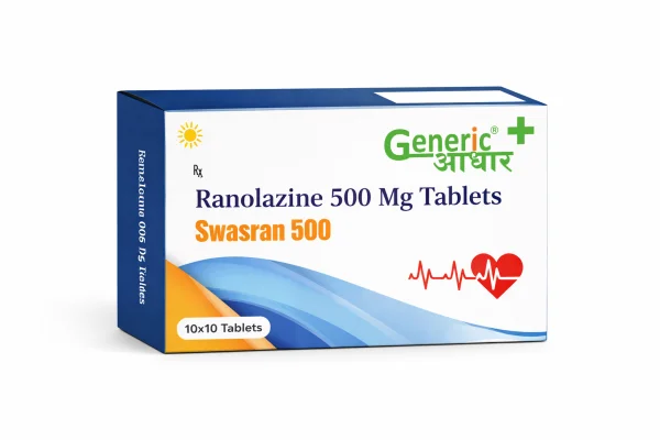Ranolazine 500 Mg ER (Swasran 500) Tabs- GA