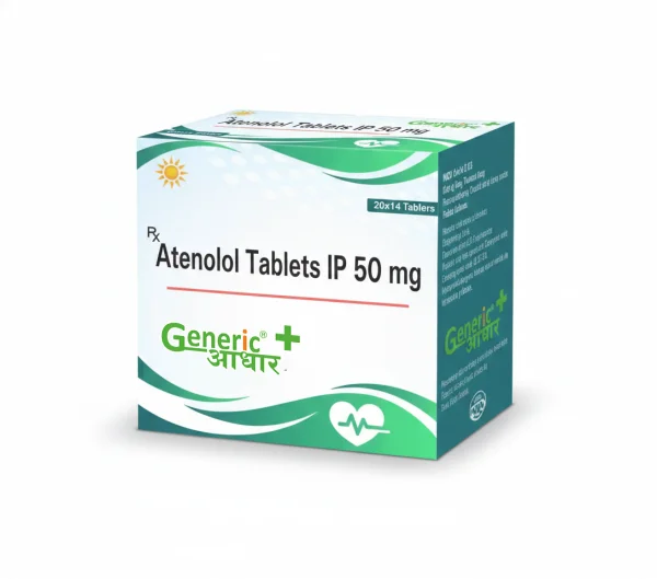 Atenolol 50 Mg Tabs- GA
