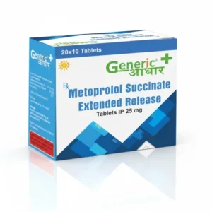 Metoprolol Succinate 25 mg Extended Release Tabs- GA