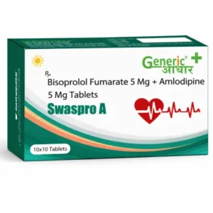 Bisoprolol Fumarate 5 Mg + Amlodipine 5 Mg Tabs (SWASPRO A)- GA