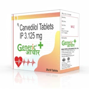 Carvedilol 3.125mg Tabs (SWASCARVE -3.125 )- GA