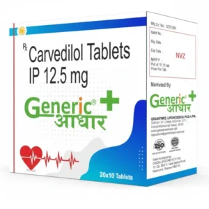 Carvedilol 12.5 mg Tabs