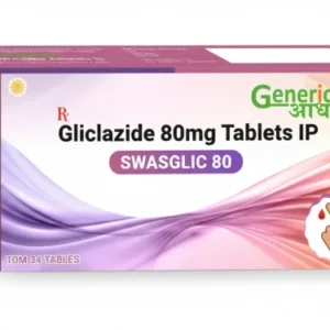 Gliclazide 80 mg Tabs IP (Swasglic 80)- GA