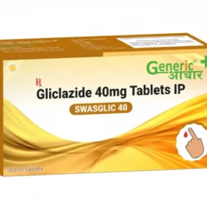 Gliclazide 40 mg IP Tabs (Swasglic 40)- GA