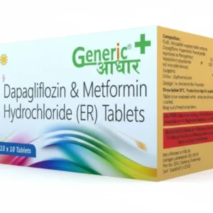 Dapagliflozin 10 Mg + Metformin Hydrochloride 500 Mg (ER) Tabs (SWASDAMET 10/500)- GA