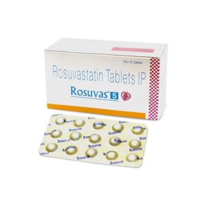Rosuvas 5mg Tablet 15'S