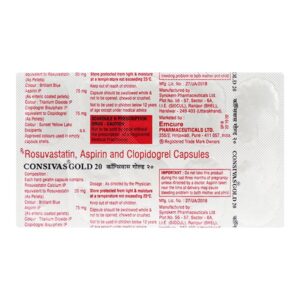 Consivas Gold 20Mg Capsule 10's