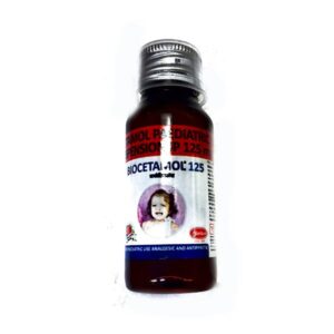 BIOCETAMOL STRAWBERRY FLAVOUR 125 Oral Suspension 60ml