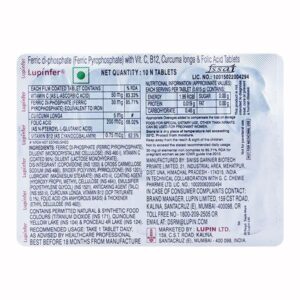 Lupinfer Tablet 10'S