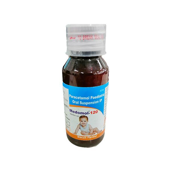 MEDOMOL BISCUIT FLAVOUR 120 Oral Suspension 60ml