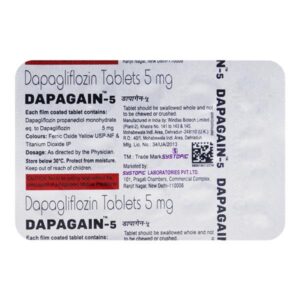DAPAGAIN 5 Tablet 15's