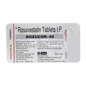 Rozucor 40mg Tablet 10'S
