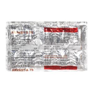 Arvast A 75mg Capsule 10'S