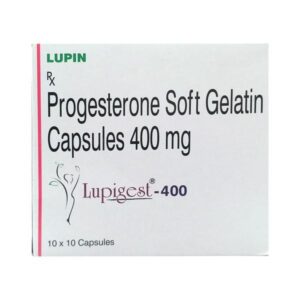 Lupigest 400mg Capsule 10'S