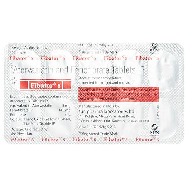 Fibator 5 New Pack Tablet 10'S