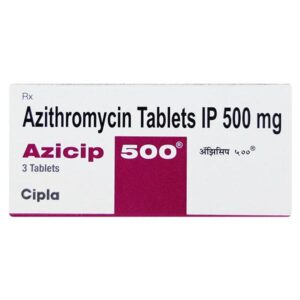 Azicip 500mg Tablet 3'S