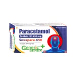 Paracetamol 650 mg Tab (Swaspara 650)-GA
