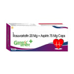 Rosuvastatin 20 Mg + Aspirin 75 Mg Caps (Swasro A)- GA