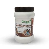 Protein powder with Vitamin Carbohydrate Iron calcium Mineral (Swasthya Protein-Chocolate Flavour)- GA