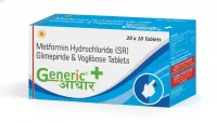 Glimepiride 2 mg + Voglibose 0.2 mg + Metformin 500 mg (SR) Tabs (Swasglimet-V)- GA
