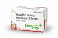 Glimepiride 1 mg + Metformin 500 mg PR Tabs (SWASGLIMET 1/500) - GA