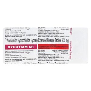 DYCOTIAM SR 300 Tablet 10's