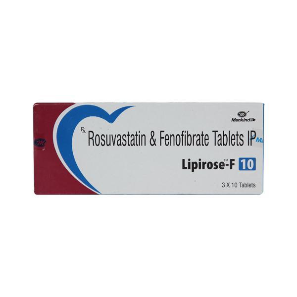 Lipirose F 10mg Tablet 10'S